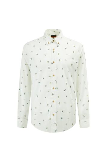 Slub Wrinkle Free Printed Casual Shirt offers at S$ 39 in G2000