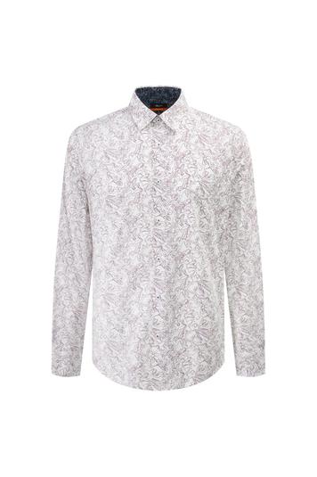 Slub Wrinkle Free Printed Casual Shirt offers at S$ 39 in G2000