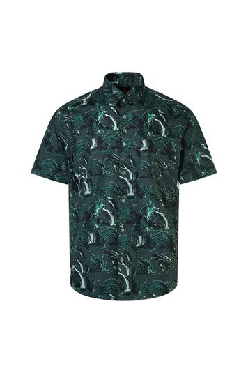 Poplin Wrinkle Free Printed Casual Shirt offers at S$ 39 in G2000