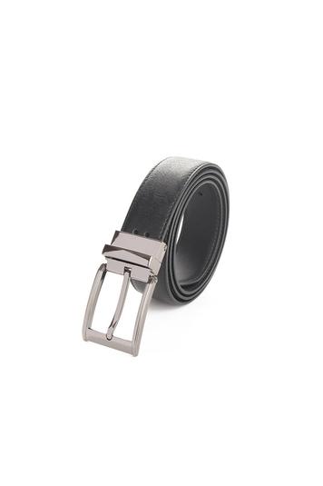 35mm Black Genuine Split Leather Reversible Belt [Without Buckle] offers at S$ 27 in G2000