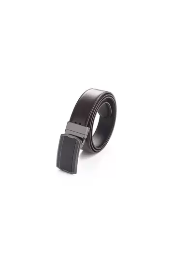 35mm Chestnut Genuine Split Leather Reversible Belt [Without Buckle] offers at S$ 27 in G2000