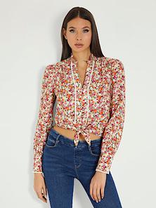 Floral print shirt offers at S$ 75 in Guess