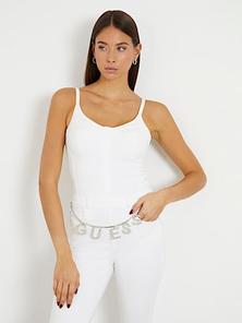 Skinny denim jumpsuit offers at S$ 99 in Guess