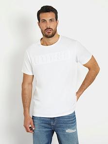 Embossed logo t-shirt offers at S$ 21 in Guess