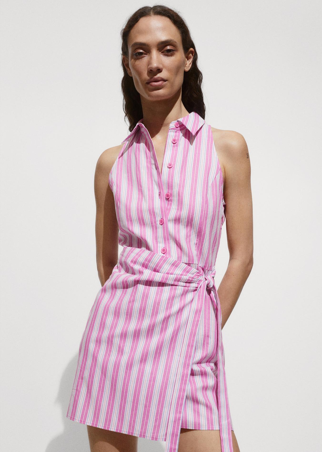 Wrap shirt dress offers at S$ 49.9 in HE by Mango