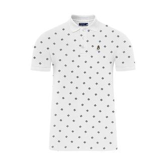 Hush Puppies Men's Full Print Polo Slim Fit | #HMP258204 offers at S$ 39.9 in Hush Puppies