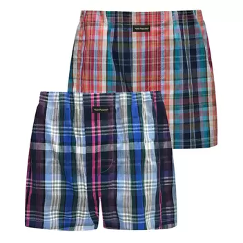 2pcs Men's Woven Boxer Shorts | Cotton Blend | HMX937275 offers at S$ 18.9 in Hush Puppies