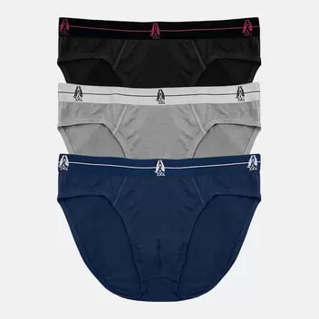 3pcs Men's Briefs | Bamboo Elastane | Classic HMB705535 offers at S$ 17.9 in Hush Puppies