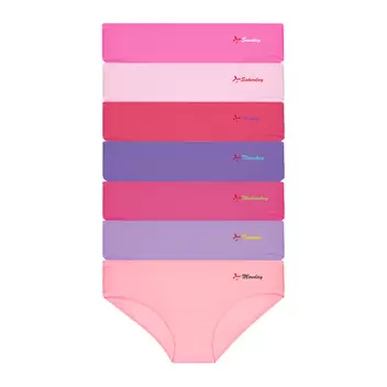 7pcs Girls' Panties | Combed Cotton | Mini HGU278126 offers at S$ 19.9 in Hush Puppies