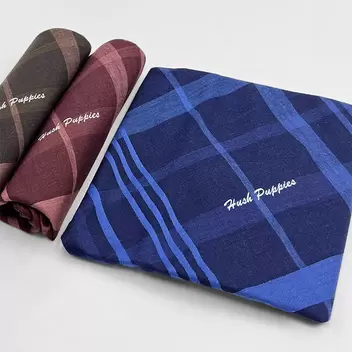 3pcs Men's Handkerchief Set | Cotton | HMN909669 offers at S$ 13.9 in Hush Puppies