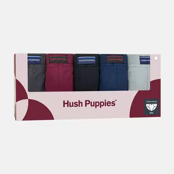 [Chinese New Year Collection] 5pcs Men's Briefs | Cotton Jersey | Mini | HMB479489 offers at S$ 16.8 in Hush Puppies