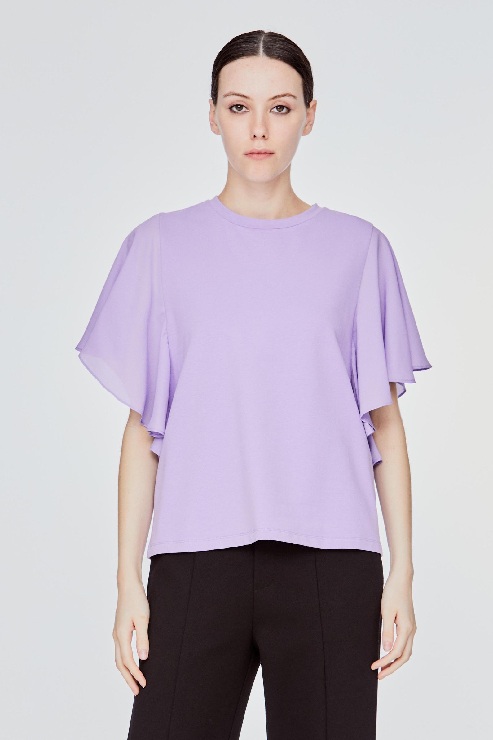 Butterfly Sleeves Blouse offers at S$ 19.9 in Iora