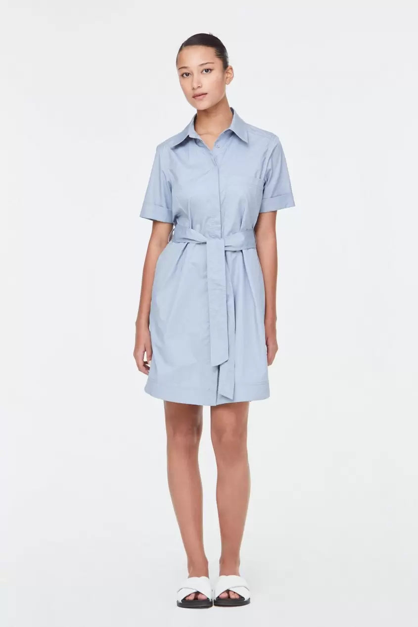 Top Stitched A-line Dress offers at S$ 49.9 in Iora