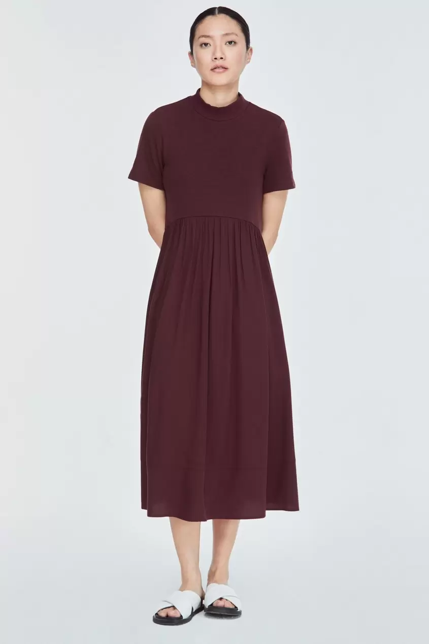 High Neck Slit Dress offers at S$ 33.9 in Iora