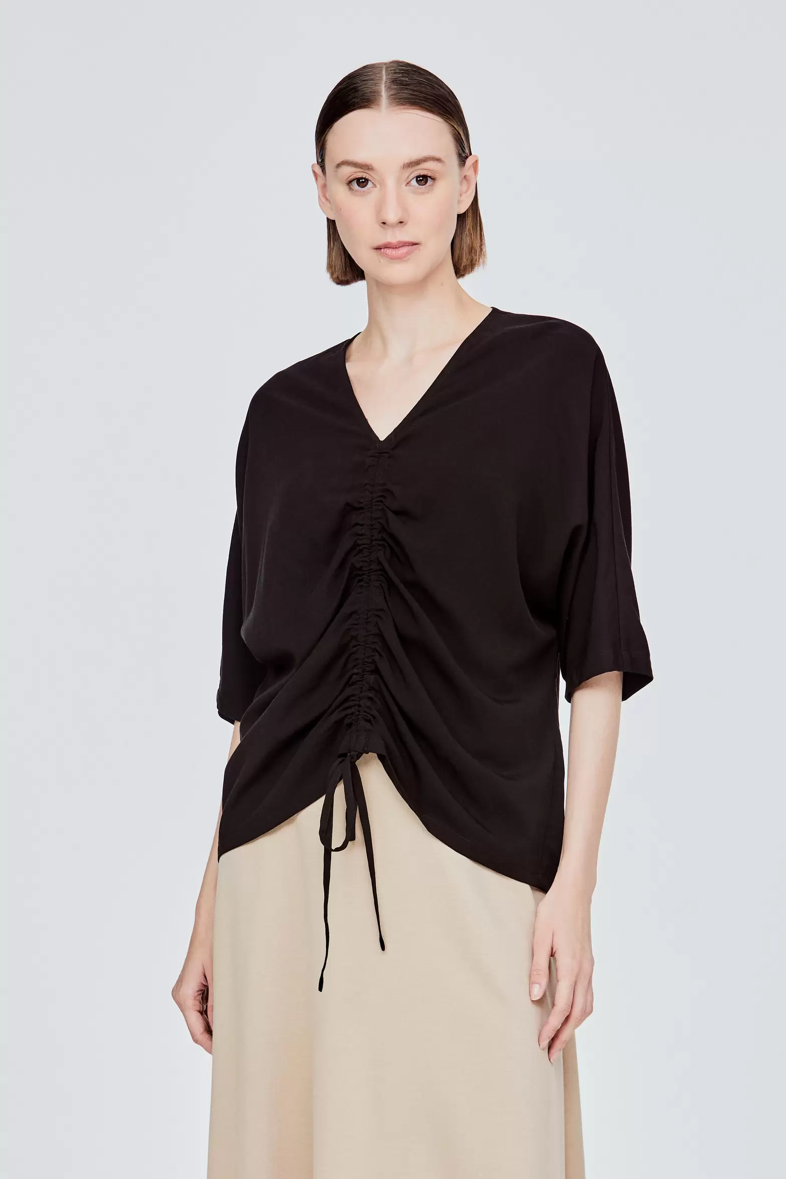 Centre Scrunch Blouse offers at S$ 29.9 in Iora