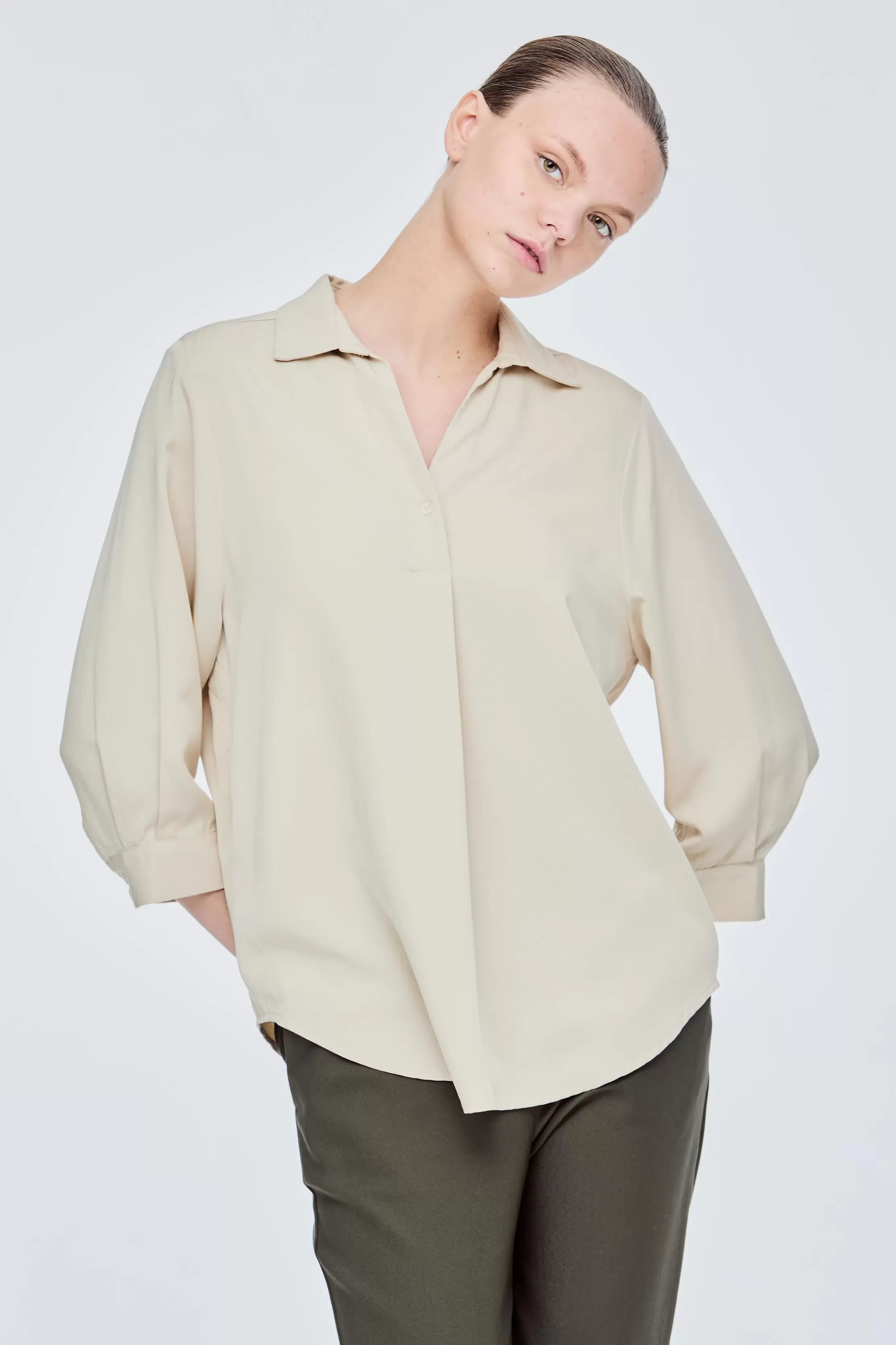 3/4 Sleeves Blouse offers at S$ 29.9 in Iora