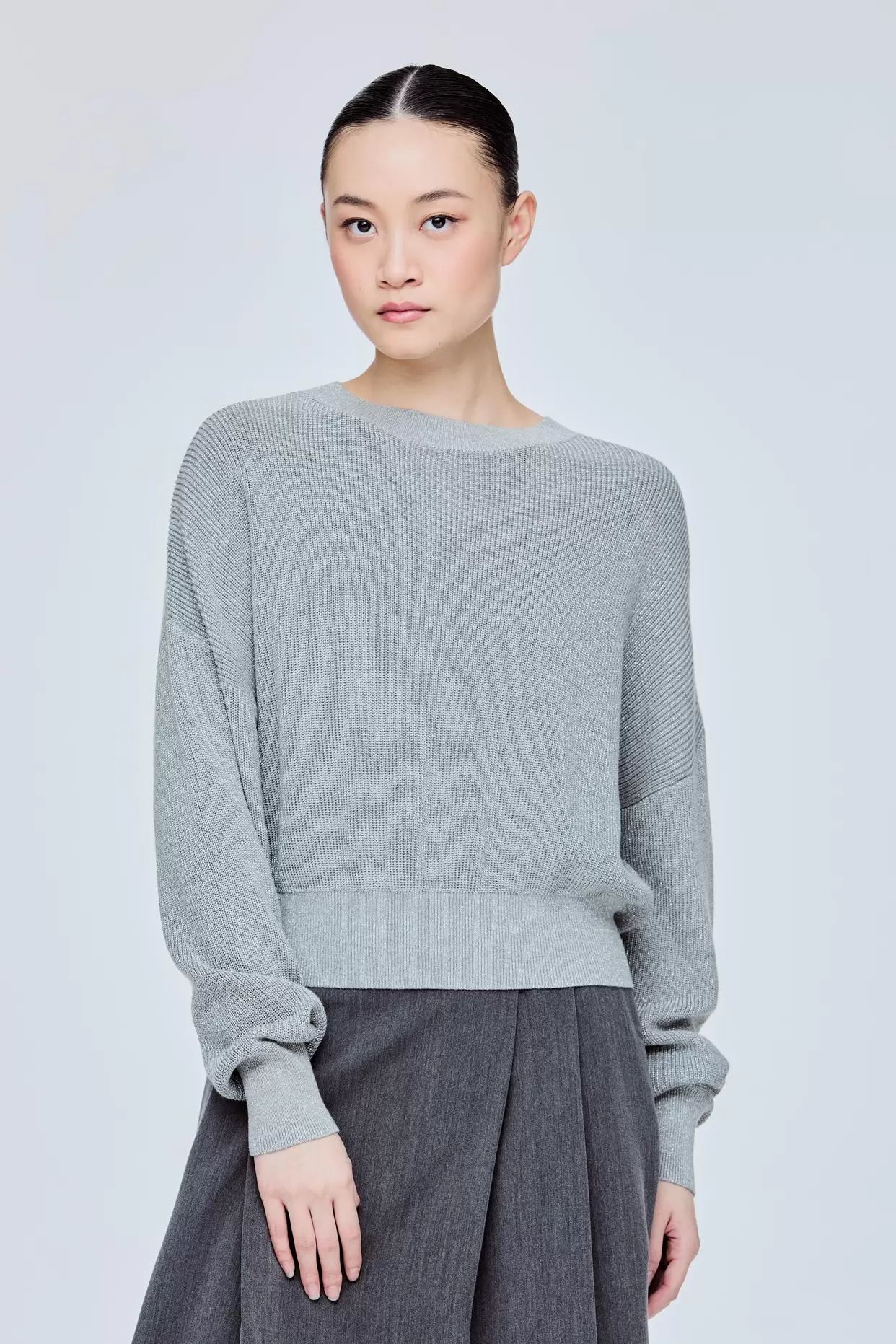 Lurex Crew Neck Sweater offers at S$ 33.9 in Iora