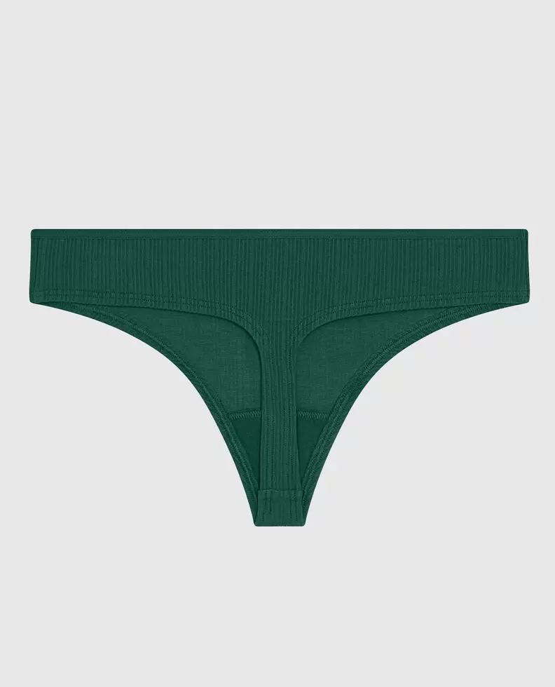 Ribbed Thong Panty offers at S$ 5 in La Senza