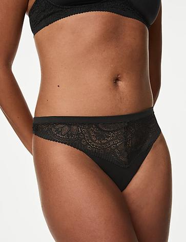 3pk Body Soft™ Lace Thongs offers at S$ 32.9 in Marks & Spencer