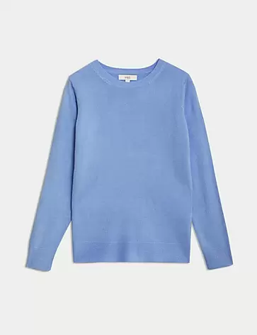 Supersoft Crew Neck Jumper offers at S$ 39.9 in Marks & Spencer