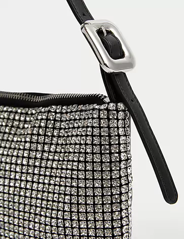 Diamante Shoulder Bag offers at S$ 79.9 in Marks & Spencer