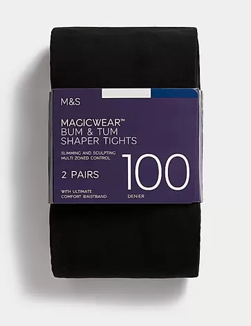 2pk 100 Denier Magicwear™ Opaque Tights offers at S$ 35.9 in Marks & Spencer