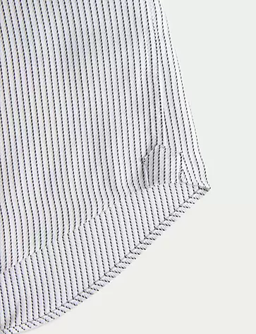 Regular Fit Luxury Cotton Striped Shirt offers at S$ 119.9 in Marks & Spencer