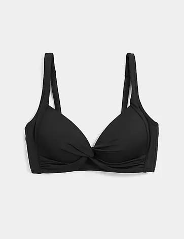 Padded Plunge Bikini Top offers at S$ 59.9 in Marks & Spencer