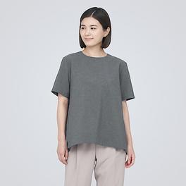 Breathable  S/S blouse offers at S$ 39 in MUJI