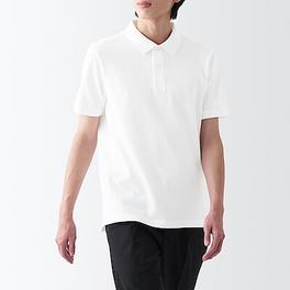 Washed pique  polo shirt offers at S$ 29.9 in MUJI