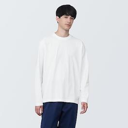 Men's Jersey crew neck L/S T-shirt offers at S$ 12.9 in MUJI