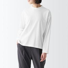 Women's Jersey Crew neck L/S T-shirt offers at S$ 12.9 in MUJI