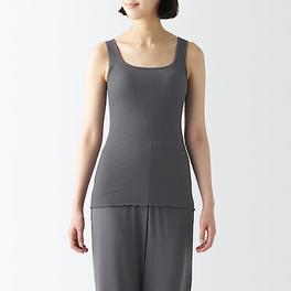 W's Smooth ribbed bra tank top offers at S$ 29.9 in MUJI