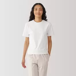 Women's UV protection quick dry S/S T-shirt offers at S$ 19.9 in MUJI